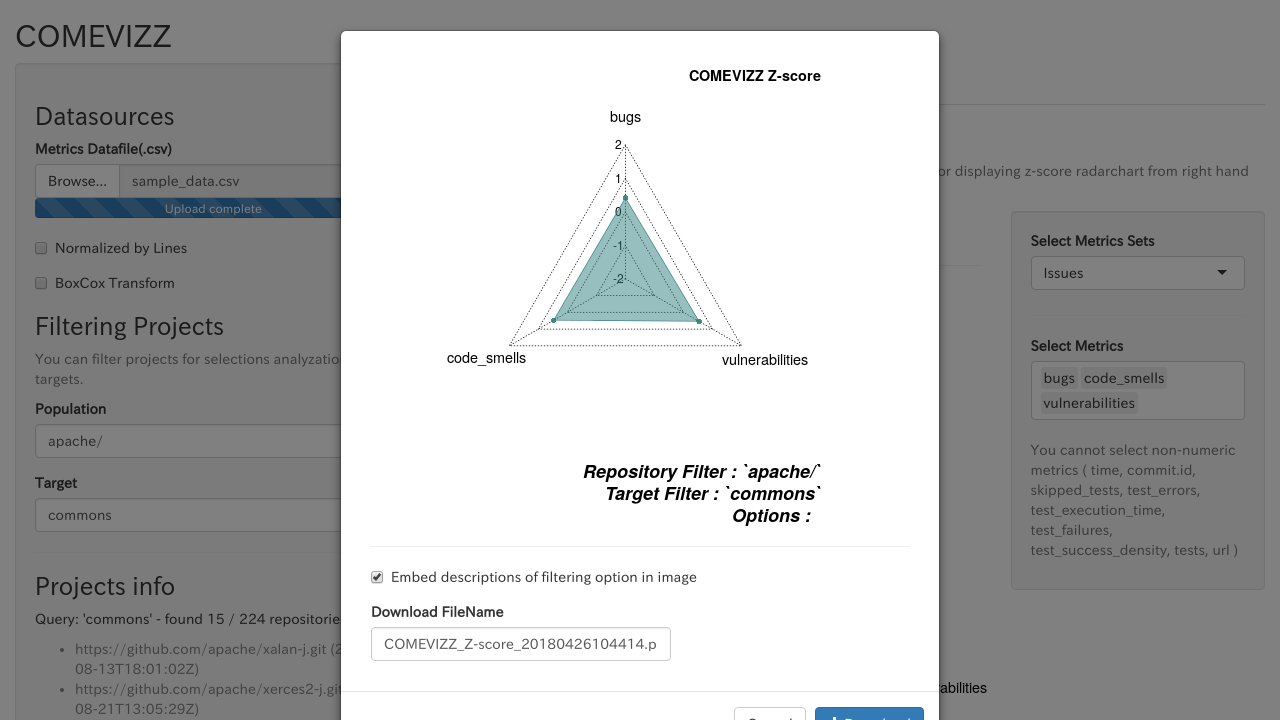 Save Z-score radarchart with more description